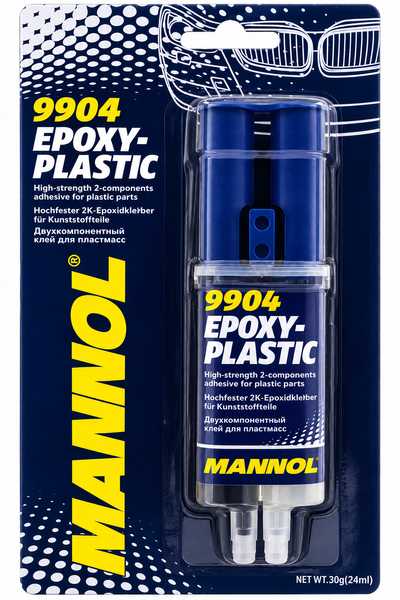 Клей епоксидний для пластику MANNOL Epoxy-Plastic 30 г 900885 фото
