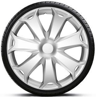 Ковпаки для дисків Argo R13 MEGA сріблястий 905316 фото