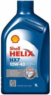 Моторна олива Shell Helix HX7 10W-40 1 л 901457 фото