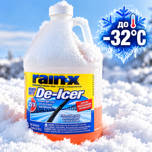 Омивач скла RAIN-X De-Icer зимовий &minus;32 &deg;C 3,78 л (антилід) 901402 фото