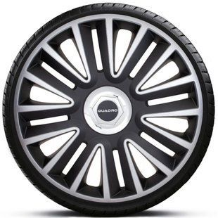 Ковпаки для дисків Argo R13 QUADRO PRO Silver&Black (сріблясто-чорні) 905365 фото