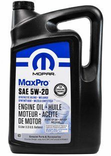 Моторна олива Mopar Maxpro SAE 5W-20 5 л 903747 фото