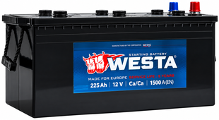Вантажний акумулятор WESTA Premium 225Ah 1500A L+ WPR 225 904559 фото