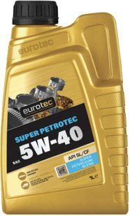 Моторна олива EUROTEC 5W-40 Super Petrotec SL/CF 1 л 905974 фото