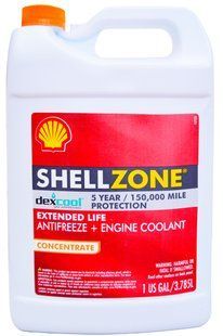 Shell антифриз-концентрат ShellZone G12 червоний 4 л 903388 фото