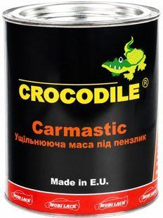 Герметик кузовний для швів CROCODILE 1 кг сірий 900415 фото