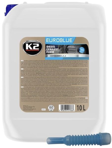 Сечовина ADBLUE K2 EuroBlue Diesel Exhaust Fluid 10 л  903177 фото