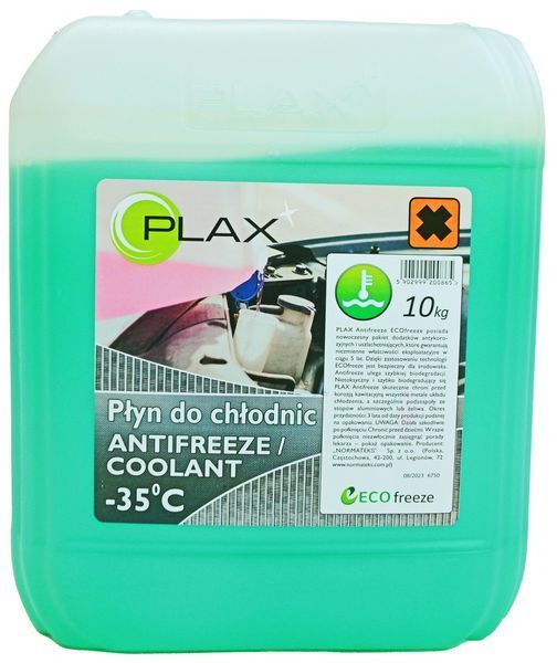 Антифриз Plax Зелений -35&deg;С 10 л 901350 фото